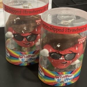 Whiffer Sniffer Danny Dipperelli chocolate strawberry scented backpack clip